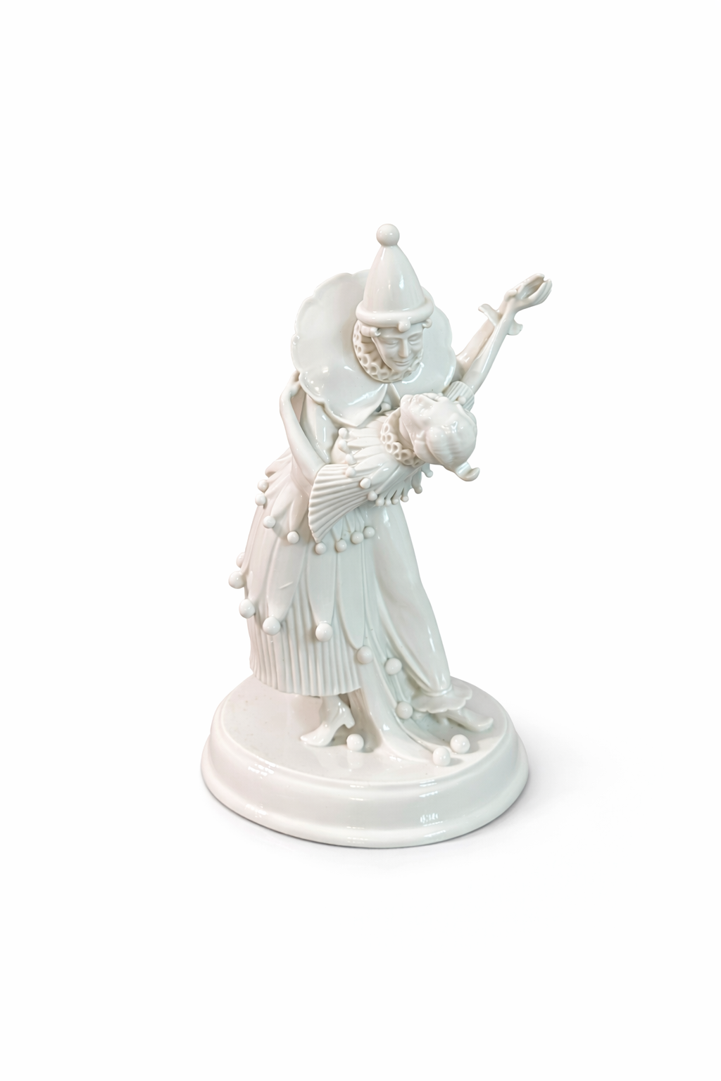 Rosenthal Porcelain Figurine Pierrot with Columbine