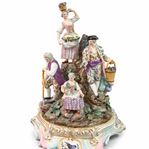 Meissen Porcelain Figural Group