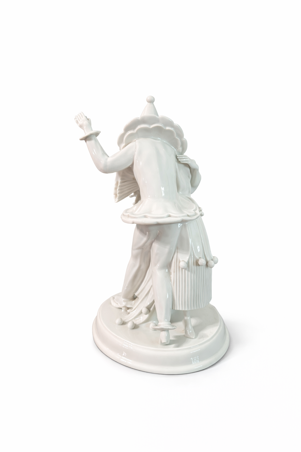 Rosenthal Porcelain Figurine Pierrot with Columbine - Image 2