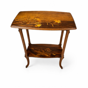 French Art Nouveau Table by Emile Galle, 1900