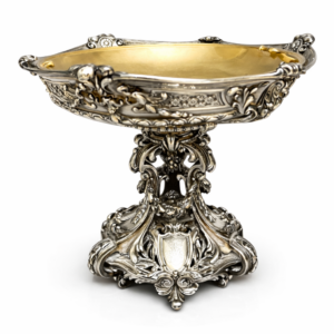 Christofle Paris 19th Century Silver-plated Bronze Centerpiece