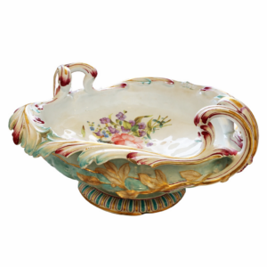 Art Nouveau Louis Majorelle Porcelain Bowl