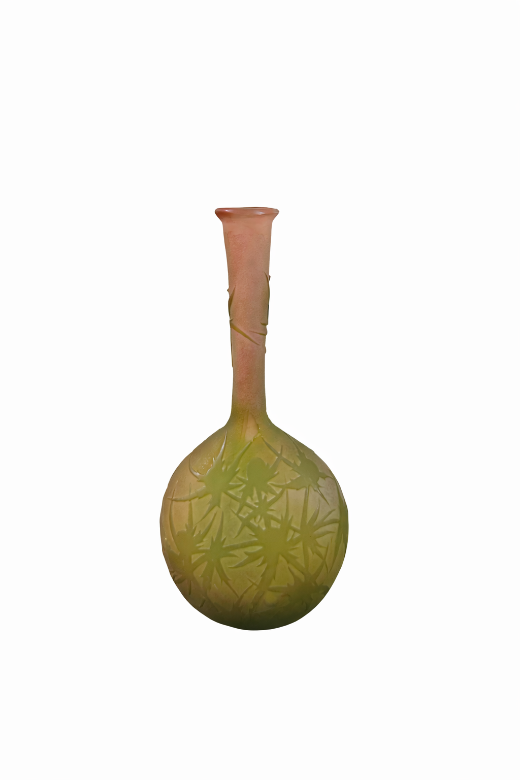 Legras Cameo Glass Vase