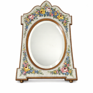 Venetian Micro-Mosaic Table Mirror, Late 19th Century